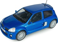 1:43 RENAULT CLIO V6 PH.2 BLEAU ILIADE 2003 - SOLIDO