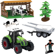 FARM SERVICE - Hrací set farma 7 ks so svetlami a zvukmi