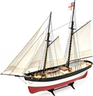 AMATI HMS Hunter škuner 1:60 kit