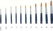 Brush Synthetic Round 51202 - kulatý syntetický štětec (velikost 00)