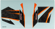 Traxxas samolepky černé (pro #12011, #12012)