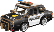 2Kids Toys 3D drevená skladačka Policajné auto