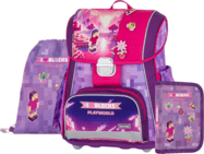 Set scolastico 3 pezzi PREMIUM Playworld Girl