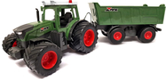 Traktor s prikolicom i efektima 42 cm
