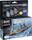 ModelSet Schiff 65183 - Schlachtschiff USS New Jersey (1:1200)