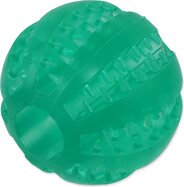 Loptička Dog Fantasy DENTAL MINT zelená 5cm