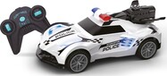 Auto policajné svietiace dymiace RC na diaľkové ovládanie 18 cm