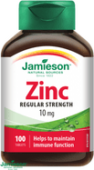 Jamieson Zink 10 mg 100 Tabletten