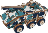 Woodcraft Drevené 3D puzzle Obrnené vozidlo