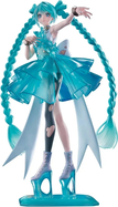 Bandai figura Hatsune Miku Banpresto Evolve Clearluxe-Emeraldgem