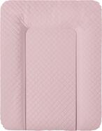 Podložka prebaľovacia na komodu mäkká 70x50 cm CARO Pink Ceba