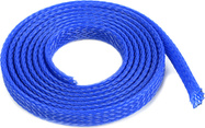 Ochranný káblový oplet 6mm modrý (1m)