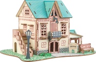 Woodcraft Holz-3D-Puzzle Inn