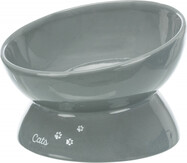 Bowl XXL, elevated, ceramic, 0.35 l/o 17 cm, grey