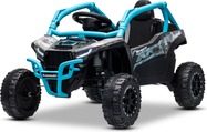 Elektrické autíčko Kawasaki TERYX KRX 1000 12V, modré, jednomiestne, odpružená zadná nápra