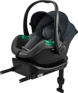 KINDERKRAFT Autositz Mink Pro 2 i-size (0-13 kg) und Basis Mink FX 2 Grey