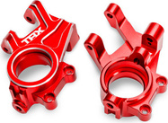 Traxxas fus aluminiu roșu (pereche)