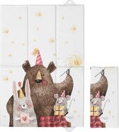 CEBA BABY Podložka prebaľovacia cestovná (60x40) Basic Celebration