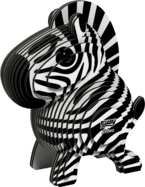 EUGY Zebra 3D kartonová skládačka