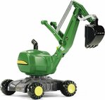 Rollytoys RollyDigger Pojazdný Otočný Bager John Deere zelený