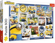 Trefl Puzzle 500 - Bláznivá zbierka fotografií / Minions: Zloduch prichádza