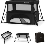 KINDERKRAFT Postieľka cestovná Cami Black