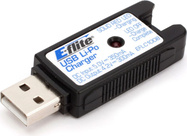 E-flite nabíjač LiPo 3.7V 300mA USB