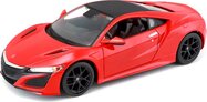 Maisto - 2017 Acura NSX, červená, 1:24
