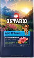 Krmivo Ontario Adult All Breeds Monoprotein Tuna &amp; Sweet Potatoes 0,75kg