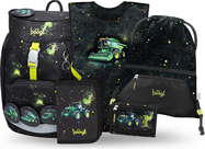 BAAGL SET 5 Airy Traktor: zaino, astuccio, sacca, grembiule, portafoglio GRS