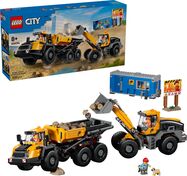 LEGO® City 60494 Vyklápací nákladiak a čelný nakladač
