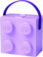 LEGO box s rukoväťou - fialová