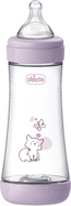 CHICCO Biberón anticólico Perfect5 300 ml niña flujo rápido 4m+