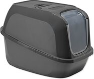 Toaleta Moderna Mega Deluxe 65,8x48,6x45,8 tmavo šedá