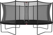 BERG Grand Favorit Regular 520 Black + Ochranná sieť Comfort