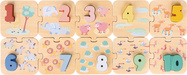 New Classic Toys Puzzle - Učíme sa číslice - safari