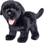 Labrador plyšový 23cm stojící černý
