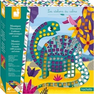 Janod Atelier mozaika Dinosaury Sada Maxi 4+