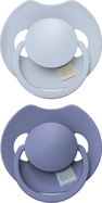 LOVI Dynamischer Silikonschnuller Prime 6-18m 2Stk Baby Blue/Blau