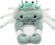 PTIPOTOS Plyšový krab Cassecou mätový - mama s miminkom
