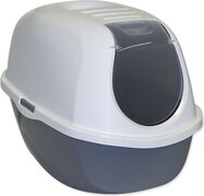 Toaleta Magic Cat s krytom šedá 39x53x41cm