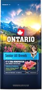Krmivo Ontario Senior All Breeds Monoprotein Tuna &amp; Sweet Potatoes 12kg