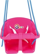 Hojdačka Baby plast ružová nosnosť 20kg