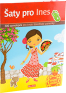 Šaty pro Ines - kniha samolepek