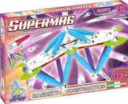 SUPERMAG magnetická stavebnica Classic trendy 72ks