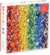 Galison Puzzle Dúhové guličky 500 dielikov