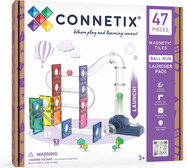 CONNETIX® Ball Run Launcher Pack magnetisches Baukasten 47Stk