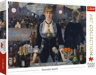 Colecția de artă Trefl Puzzle 1000 - Bar în Folies-Berger