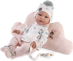 Guca 944 New BORN DIEVČATKO - realistická bábika bábätko s celovinylovým telom - 42 cm