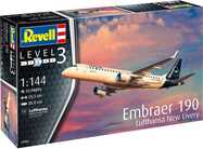 Plastic ModelKit letadlo 03883 - Embraer 190 Lufthansa New Livery (1:144)